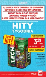Gazetka promocyjna PoloMarket - Gazetka pomocyjna - Gazetka - ważna od 08.08 do 08.08.2023 - strona 7 - produkty: Piwa, Piwo, Piec, Gra, Lech Premium