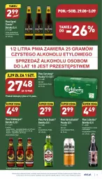Gazetka promocyjna Aldi - Pełny katalog - Gazetka - ważna od 03.09 do 03.09.2022 - strona 13 - produkty: Piwa, Piwo, Por, Gra, Perła, Carlsberg, Karmi, LG