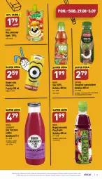 Gazetka promocyjna Aldi - Pełny katalog - Gazetka - ważna od 03.09 do 03.09.2022 - strona 19 - produkty: Sok, Por, Mus, Fortuna, Czekolada mleczna, Czekolada, Czekolada gorzka, Smoothie, Kubuś, Mango, Napój, Kinder