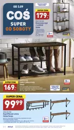 Gazetka promocyjna Aldi - Pełny katalog - Gazetka - ważna od 03.09 do 03.09.2022 - strona 38 - produkty: Buty, Wieszak, Regał, Półka, Lakier