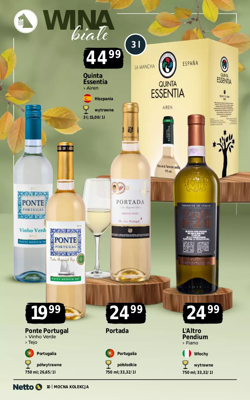 Gazetka promocyjna Netto - Alkohole - Wina - ważna 27.10 do 08.11.2025 - strona 10 - produkty: Por, Portada