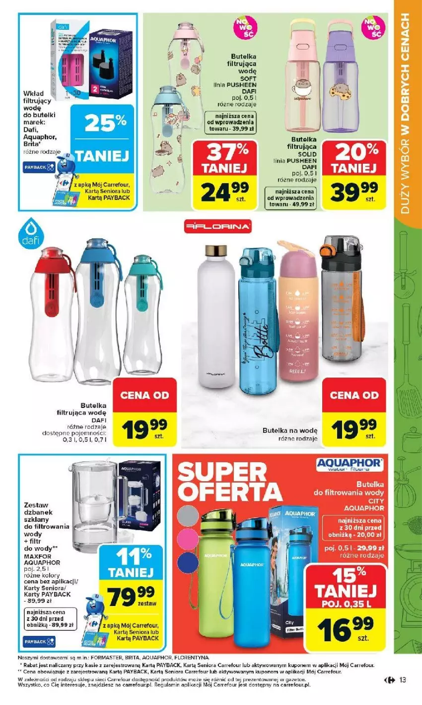 Gazetka promocyjna Carrefour - Gazetka Łap super okazje od poniedziałku! - ważna 13.04 do 26.04.2026 - strona 13 - produkty: Brit, Brita, Dzbanek, Wkład filtrujący