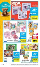 Gazetka promocyjna Carrefour - Gazetka Łap super okazje od poniedziałku! - Gazetka - ważna od 26.04 do 26.04.2026 - strona 4 - produkty: Gry, Puzzle, Ravensburger, Play-Doh, Disney, Burger, Hasbro, Fa