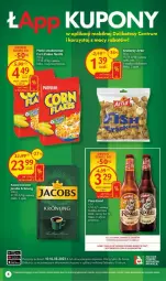 Gazetka promocyjna Delikatesy Centrum - Gazetka - ważna od 16.08 do 16.08.2023 - strona 29 - produkty: Piwa, Corn flakes, Rum, Gin, Danio, Jacobs, Artur, Krakersy, Mobil