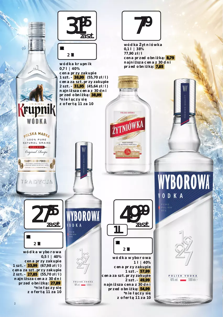 Gazetka promocyjna Dino - Oferta alkoholowa - ważna 24.07 do 25.07.2026 - strona 2 - produkty: Krupnik, Wódka, Wyborowa
