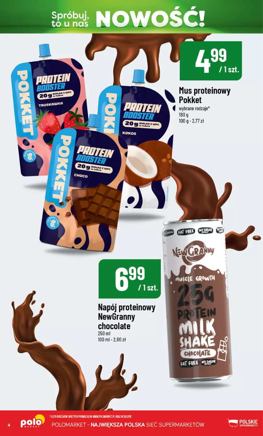 Gazetka promocyjna PoloMarket - Katalog Nowości - ważna 19.08 do 19.09.2026 - strona 4 - produkty: Gra, Mus, Napój
