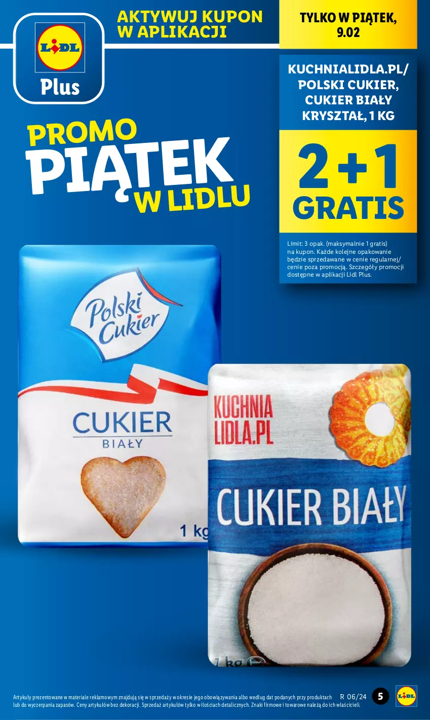 Gazetka promocyjna Lidl - GAZETKA - ważna 08.02 do 10.02.2024 - strona 5 - produkty: Cukier, Gra, Kuchnia, Olej