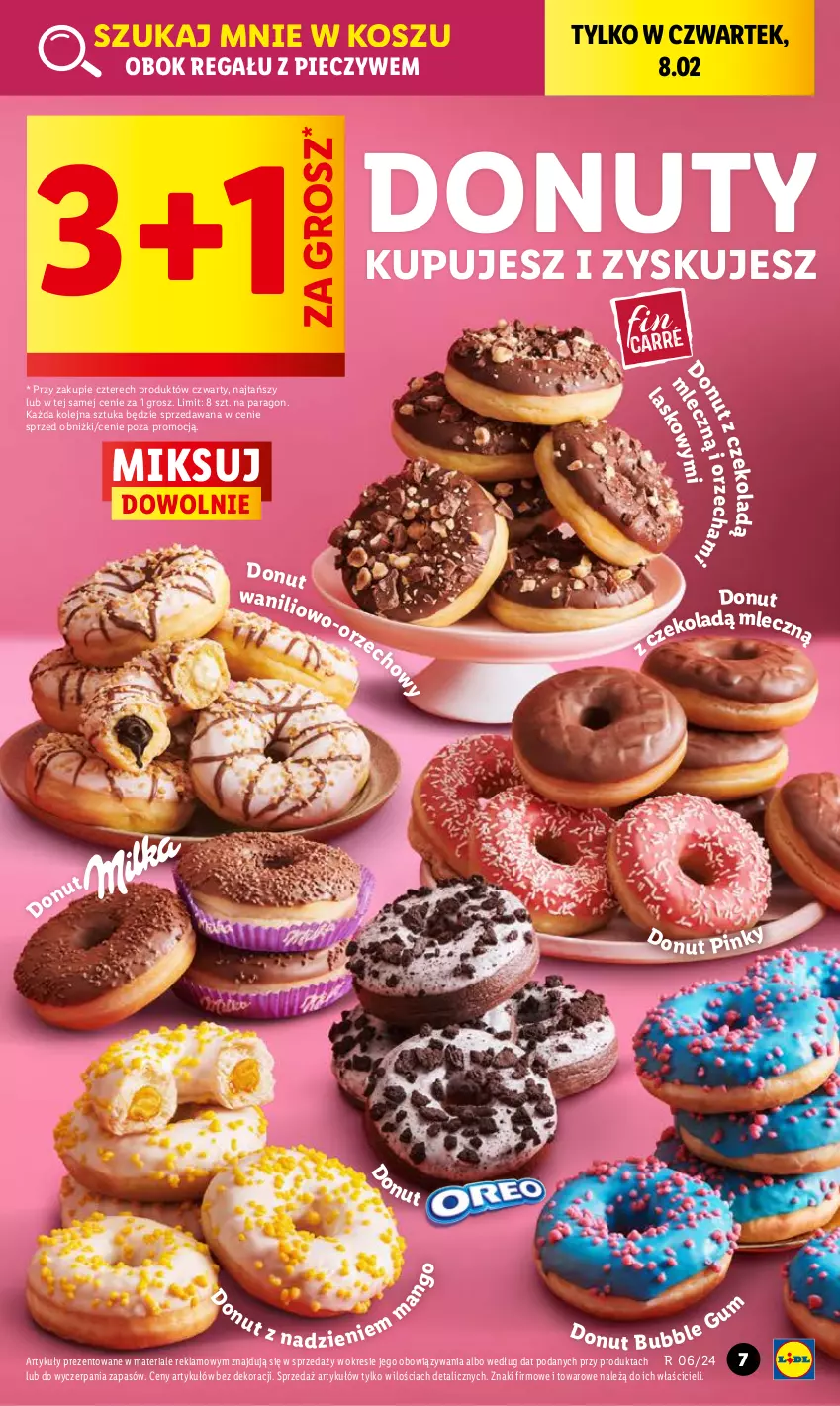 Gazetka promocyjna Lidl - GAZETKA - ważna 08.02 do 10.02.2024 - strona 9 - produkty: Donut, Kosz, Nuty, Olej, Piec, Regał