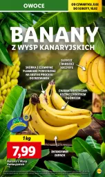 Gazetka promocyjna Lidl - GAZETKA - Gazetka - ważna od 10.02 do 10.02.2024 - strona 23 - produkty: Banany, Owoce