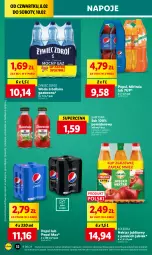 Gazetka promocyjna Lidl - GAZETKA - Gazetka - ważna od 10.02 do 10.02.2024 - strona 38 - produkty: Dawtona, Sok, 7up, Pepsi max, Mirinda, Napoje, LANA, Pepsi, Woda, Nektar