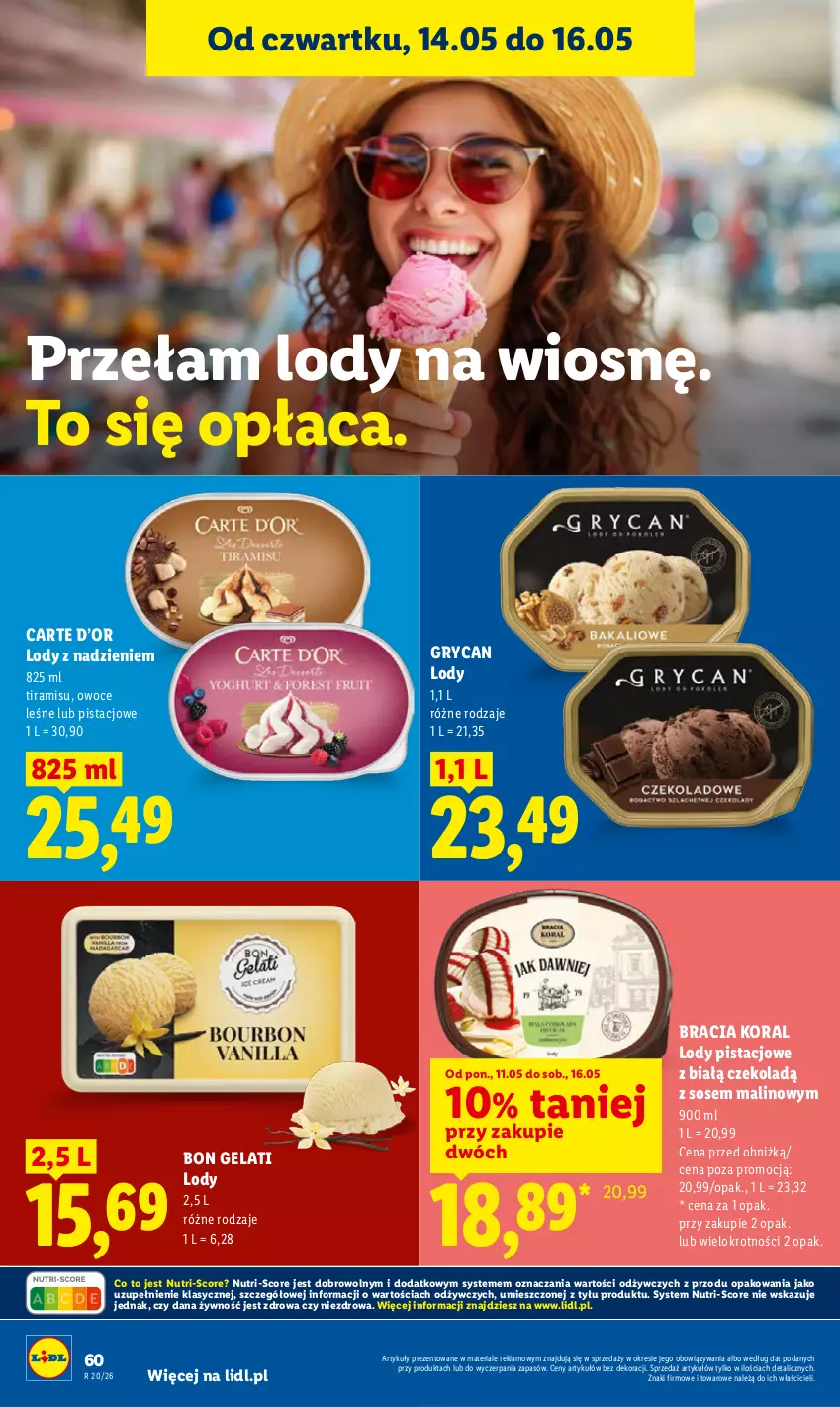 Gazetka promocyjna Lidl - Gazetka ważna od 14.05 do 16.05 - ważna 14.05 do 16.05.2026 - strona 64 - produkty: Gry, Lody, Owoce, Sos