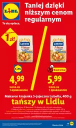 Gazetka promocyjna Lidl - Gazetka ważna od 14.05 do 16.05 - Gazetka - ważna od 16.05 do 16.05.2026 - strona 19 - produkty: Lubella, Makaron, Por, Bell, Bella