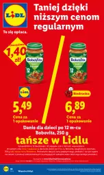 Gazetka promocyjna Lidl - Gazetka ważna od 14.05 do 16.05 - Gazetka - ważna od 16.05 do 16.05.2026 - strona 24 - produkty: Por, BoboVita, Spaghetti, Danie dla dzieci, Dzieci