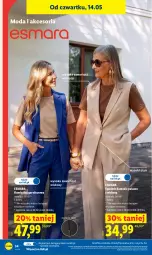 Gazetka promocyjna Lidl - Gazetka ważna od 14.05 do 16.05 - Gazetka - ważna od 16.05 do 16.05.2026 - strona 34 - produkty: Sok, Gra, Kamizelka, Moda, Spodnie, Grafika