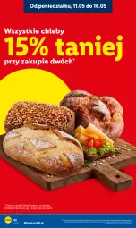 Gazetka promocyjna Lidl - Gazetka ważna od 14.05 do 16.05 - Gazetka - ważna od 16.05 do 16.05.2026 - strona 44 - produkty: Chleb