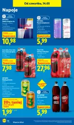 Gazetka promocyjna Lidl - Gazetka ważna od 14.05 do 16.05 - Gazetka - ważna od 16.05 do 16.05.2026 - strona 66 - produkty: Napój energetyczny, Red Bull, Cytryny, Coca-Cola, Pomarańcze, Napoje, Napój gazowany, Fanta, Sprite, Napój, Fa