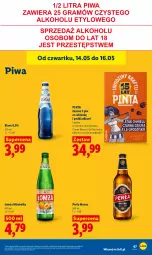Gazetka promocyjna Lidl - Gazetka ważna od 14.05 do 16.05 - Gazetka - ważna od 16.05 do 16.05.2026 - strona 73 - produkty: Piwa, Podkładka, Perła, Szklanka, Podkład