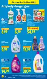Gazetka promocyjna Lidl - Gazetka ważna od 14.05 do 16.05 - Gazetka - ważna od 16.05 do 16.05.2026 - strona 86 - produkty: Płyn do prania, Ludwik, Do mycia naczyń, Płyn do mycia naczyń, Płyn do płukania, Fairy, Płyn do mycia, Zmywarki, Pianka do czyszczenia, Flora, Fa