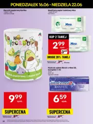 Gazetka promocyjna Delikatesy Centrum - Franczyza DC25 Poniedziałek - Gazetka - ważna od 22.06 do 22.06.2025 - strona 34 - produkty: Rum, Papier, Pasta do zębów, Papier toaletowy, Ręcznik, Nawilżany papier, Blend-a-Med