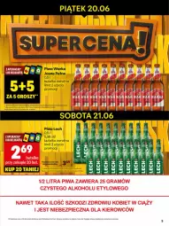 Gazetka promocyjna Delikatesy Centrum - Franczyza DC25 Poniedziałek - Gazetka - ważna od 22.06 do 22.06.2025 - strona 5 - produkty: Piwa, Piec, Gra, Warka