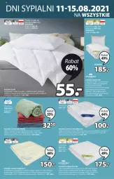 Gazetka promocyjna Jysk - Oferta tygodnia - Gazetka - ważna od 24.08 do 24.08.2021 - strona 15 - produkty: Kołdra, Poduszka