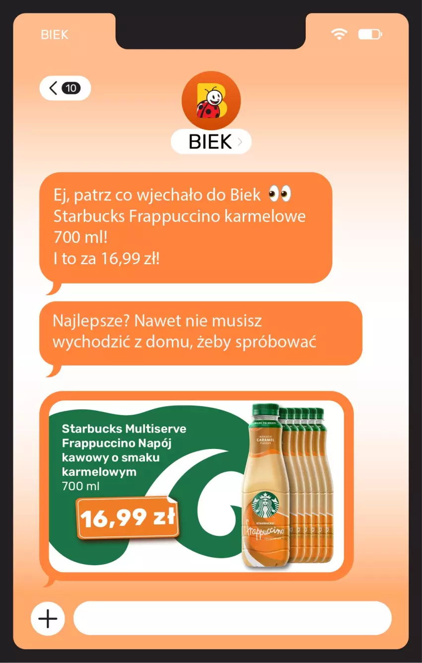 Gazetka promocyjna Biedronka - Gazetka - ważna 05.06 do 12.06.2026 - strona 12 - produkty: Napój, Ser