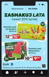 Gazetka promocyjna Biedronka - Gazetka - Gazetka - ważna od 12.06 do 12.06.2026 - strona 10 - produkty: Ser, Lody, Melon