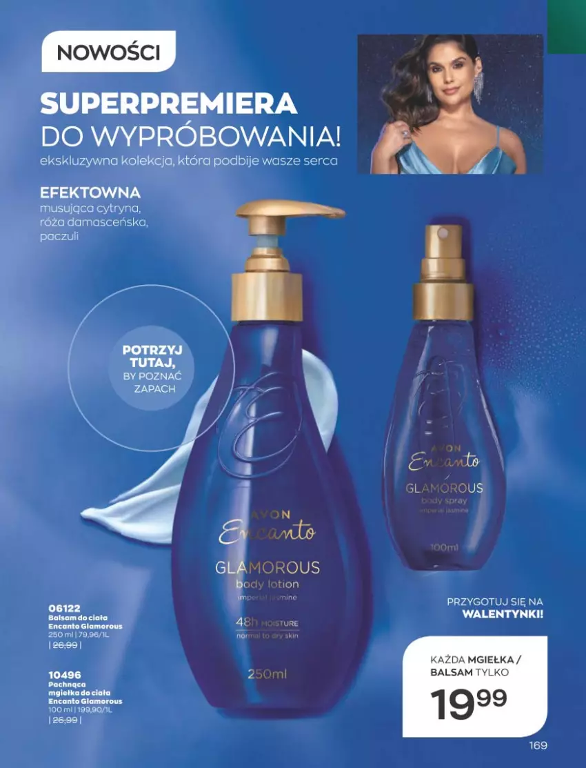 Gazetka promocyjna Avon - Katalog Avon 2/2023 kampania luty - ważna 01.02 do 28.02.2023 - strona 169 - produkty: Balsam do ciała, Body, Mus, Róża, Ser