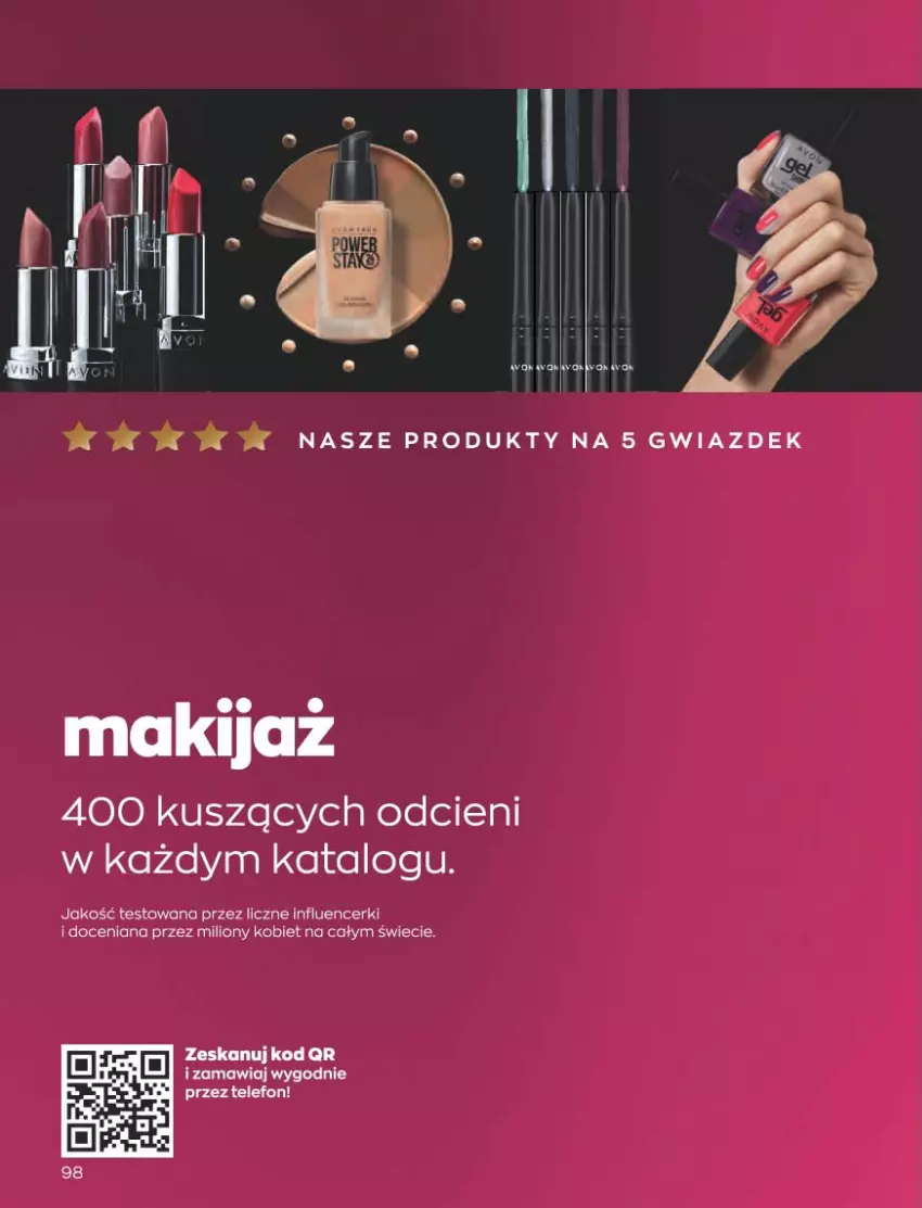 Gazetka promocyjna Avon - Katalog Avon 2/2023 kampania luty - ważna 01.02 do 28.02.2023 - strona 98 - produkty: Lion, Telefon