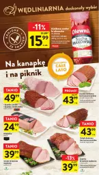 Gazetka promocyjna Intermarche - Gazetka Intermarche - Gazetka - ważna od 09.09 do 09.09.2023 - strona 19 - produkty: Ser, Szynka, Tarczyński, Kiełbasa, Olewnik