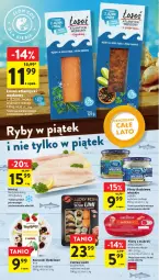 Gazetka promocyjna Intermarche - Gazetka Intermarche - Gazetka - ważna od 09.09 do 09.09.2023 - strona 25 - produkty: Sushi, Koreczki śledziowe, Mintaj, Lazur, Lisner