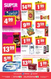 Gazetka promocyjna Spar - Eurospar - Gazetka - ważna od 03.08 do 03.08.2021 - strona 4 - produkty: Piwo, Ciastka, Nałęczowianka, Kawa rozpuszczalna, Papier, Kawa mielona, Kawa, Warka, Papier toaletowy, Lody, Carlsberg, Rogal, Mola, Delicje, Lavazza, Woda mineralna, Woda, Harnaś, Fa