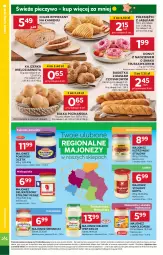 Gazetka promocyjna Stokrotka - Supermarket - Gazetka - ważna od 04.12 do 04.12.2024 - strona 26 - produkty: Piec, Majonez, Kajzerka, Karp, Bagietka, Pieczywo, Chleb, Donut, Oleo, Ocet, Bułka, Jabłka, HP