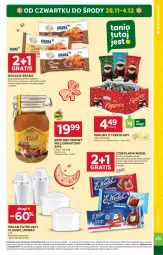 Gazetka promocyjna Stokrotka - Supermarket - Gazetka - ważna od 04.12 do 04.12.2024 - strona 3 - produkty: Gra, Praliny, Rogal, Czekolada, Miód, Wkład filtrujący, Nektar, HP