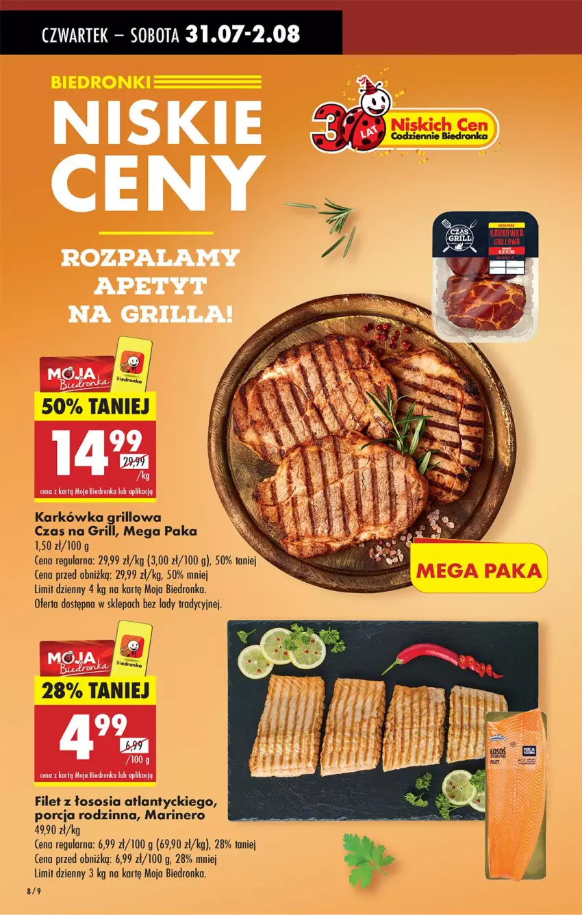 Gazetka promocyjna Biedronka - Od Czwartku - ważna 31.07 do 06.08.2025 - strona 10 - produkty: Fa, Grill, HP, LG, Por, Sos