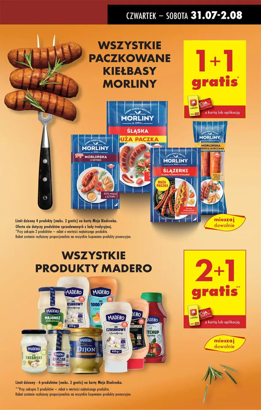 Gazetka promocyjna Biedronka - Od Czwartku - ważna 31.07 do 06.08.2025 - strona 11 - produkty: Gra, Kurczak, Majonez, Morliny, Por