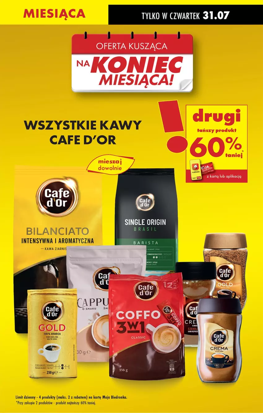 Gazetka promocyjna Biedronka - Od Czwartku - ważna 31.07 do 06.08.2025 - strona 5 - produkty: Kawa