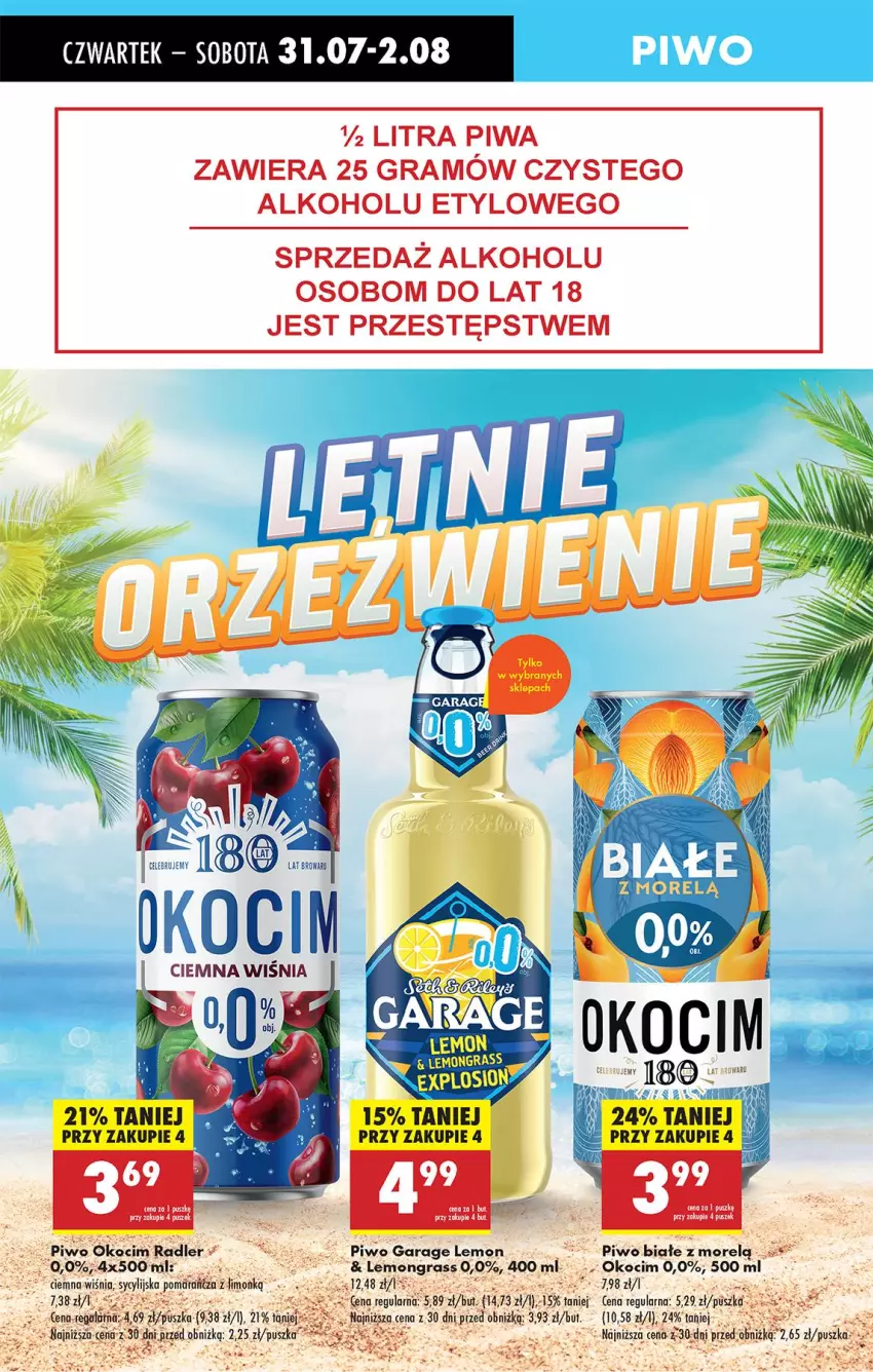 Gazetka promocyjna Biedronka - Od Czwartku - ważna 31.07 do 06.08.2025 - strona 67 - produkty: AEG, Gra, Koc, Piwa, Piwo, Radler