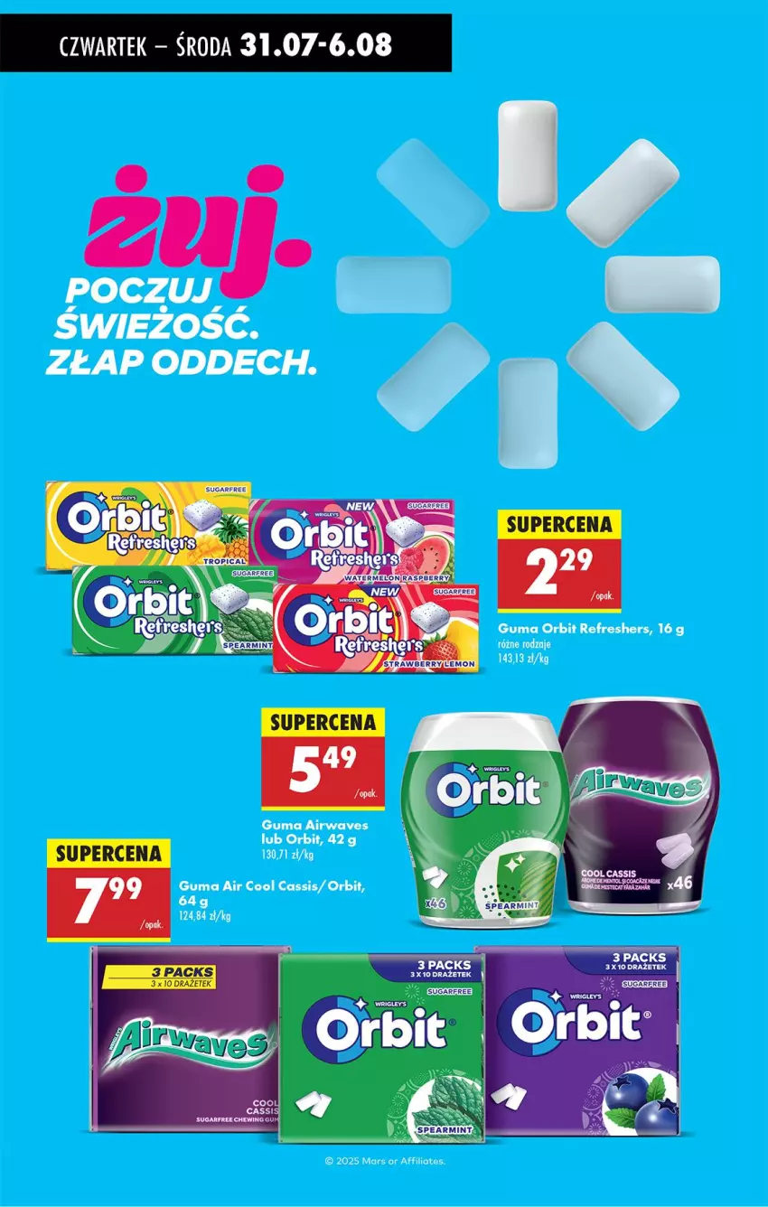 Gazetka promocyjna Biedronka - Od Czwartku - ważna 31.07 do 06.08.2025 - strona 77 - produkty: Mars, Orbit