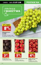 Gazetka promocyjna Biedronka - Od Czwartku - Gazetka - ważna od 06.08 do 06.08.2025 - strona 26 - produkty: Gra, Papryka, Wino, Pomidor malinowy