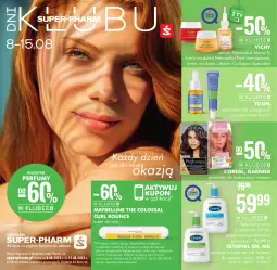 Gazetka promocyjna Super Pharm - Gazetka - Gazetka - ważna od 15.08 do 15.08.2023 - strona 1 - produkty: Emulsja, Ser, Rum, Bell, Perfum, Maybelline, Kosmetyki do pielęgnacji, Tusz, L’Oréal, Serum, Vichy, Tołpa, Garnier, Krem na dzień, Mobil, Cetaphil