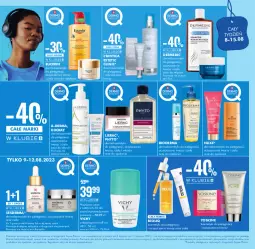Gazetka promocyjna Super Pharm - Gazetka - Gazetka - ważna od 15.08 do 15.08.2023 - strona 6 - produkty: Ser, Bioderma, Lierac, Clin, Dermedic, Kosmetyki do pielęgnacji, Phyto, Vichy, Ducray, Nuxe, A-derma, Antyperspirant, Sesderma, Yoskine