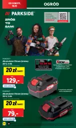Gazetka promocyjna Lidl - GAZETKA - Gazetka - ważna od 16.03 do 16.03.2024 - strona 38 - produkty: Parkside, Top, Ser, Ogród, Akumulator