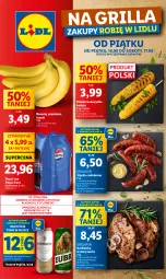 Gazetka promocyjna Lidl - GAZETKA - Gazetka - ważna od 17.08 do 17.08.2024 - strona 1 - produkty: Piwa, Banany, Pepsi, Grill, Kukurydza