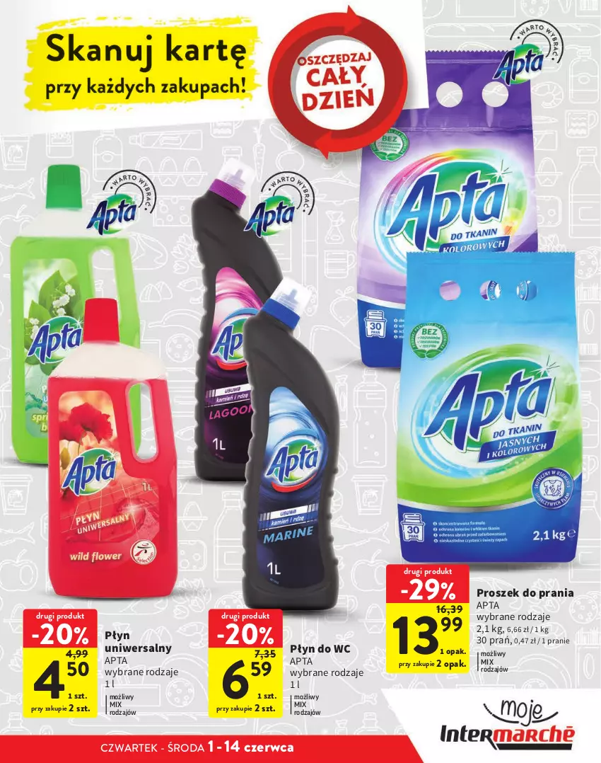 Gazetka promocyjna Intermarche - katalog - ważna 01.06 do 14.06.2023 - strona 19 - produkty: Płyn do wc, Proszek do prania