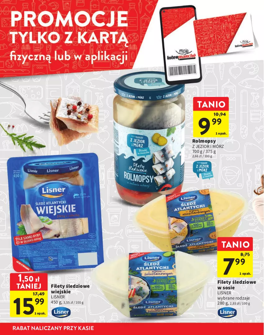 Gazetka promocyjna Intermarche - katalog - ważna 01.06 do 14.06.2023 - strona 4 - produkty: Lisner, Mop, Sos