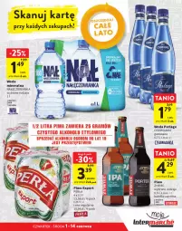 Gazetka promocyjna Intermarche - katalog - Gazetka - ważna od 14.06 do 14.06.2023 - strona 17 - produkty: Piwo, Nałęczowianka, Por, Perła, Woda mineralna, Woda, Cisowianka