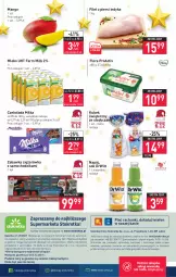 Gazetka promocyjna Stokrotka - Supermarket - Gazetka - ważna od 01.12 do 01.12.2021 - strona 24 - produkty: Sok, Telefon, Chodzik, O nas, Filet z piersi indyka, Zabawka, Farm Milk, Czekolada, Kubek, Flora, Wagi, Mango, Napój, Milka, Mleko, Fa
