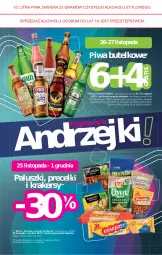 Gazetka promocyjna Stokrotka - Supermarket - Gazetka - ważna od 01.12 do 01.12.2021 - strona 3 - produkty: Piwa, Top, Por, Gra, Perła, Precelki, Krakersy