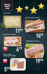 Gazetka promocyjna Stokrotka - Supermarket - Gazetka - ważna od 01.12 do 01.12.2021 - strona 7 - produkty: Kurczak, Polędwiczka wieprzowa, Skrzydełka z kurczaka, Kotlet, Mięso z indyka, Flaki, Flaki wołowe, Mięso